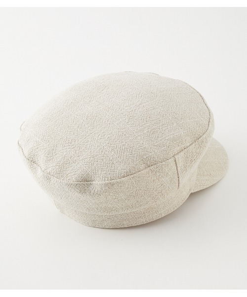 AZUL by moussy（アズールバイマウジー）の「LINEN LIKE CASQUETTE/リネンライクキャスケット（キャスケット・レディース・アイボリー/ブラック/ベージュ・FREE）」の16枚目の写真