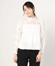 Per sist ence | Per sist ence/パーシエンス レースプルオーバー(シャツ/ブラウス)