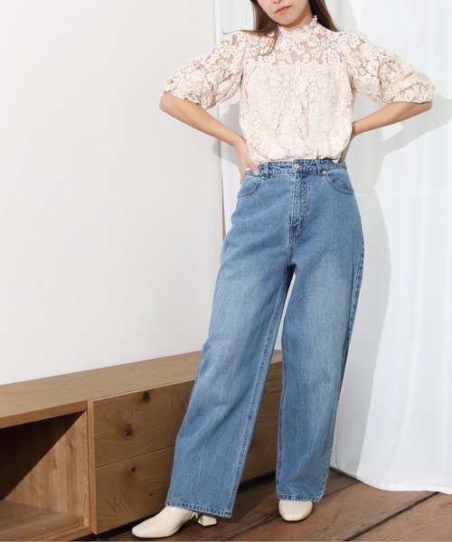 Per sist ence(パーシエンス)の「Per sist ence/パーシエンス レースプルオーバー(シャツ/ブラウス・レディース・アイボリー/オフホワイト/ブラック・FREE)」の14枚目の写真