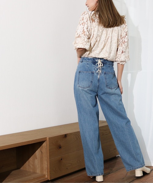 Per sist ence(パーシエンス)の「Per sist ence/パーシエンス レースプルオーバー(シャツ/ブラウス・レディース・アイボリー/オフホワイト/ブラック・FREE)」の18枚目の写真