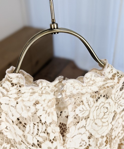 Per sist ence(パーシエンス)の「Per sist ence/パーシエンス レースプルオーバー(シャツ/ブラウス・レディース・アイボリー/オフホワイト/ブラック・FREE)」の22枚目の写真