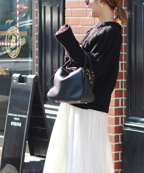 HAYNI ミニロシェ ブラック 2WAY 本革 Mini Loche ミニロシェ｜パスネ付属 【第7世代・改良版