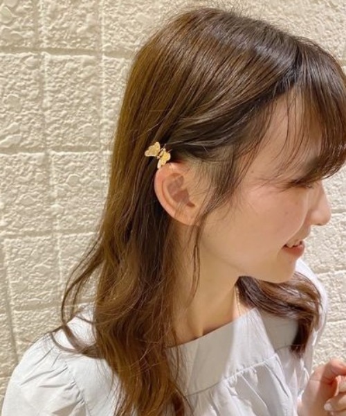 flower(フラワー)の「ハートウィングクリップ(2ピース)(バレッタ/ヘアクリップ・レディース・ゴールド・FREE)」の15枚目の写真