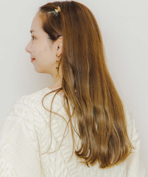 flower(フラワー)の「ハートウィングクリップ(2ピース)(バレッタ/ヘアクリップ・レディース・ゴールド・FREE)」の20枚目の写真