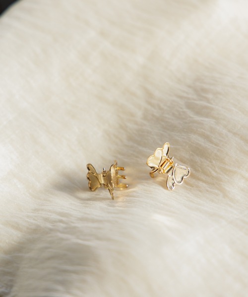 flower(フラワー)の「ハートウィングクリップ(2ピース)(バレッタ/ヘアクリップ・レディース・ゴールド・FREE)」の22枚目の写真