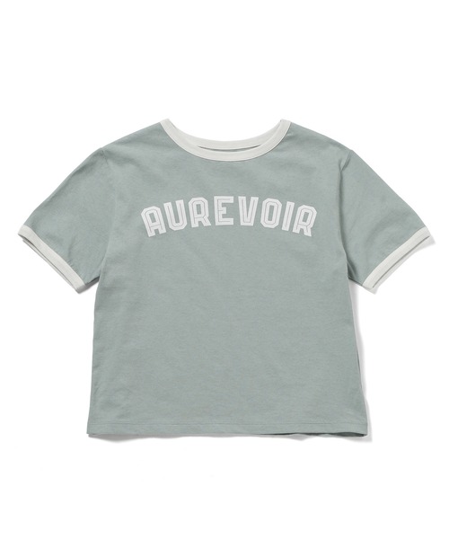 Bonjour Girl（ボンジュールガール）の「【Bonjour Girl/ボンジュールガール】 AUREVOIR　リンガーＴシャツ（Tシャツ/カットソー・レディース・ラベンダー/グリーン/イエロー・FREE）」の17枚目の写真