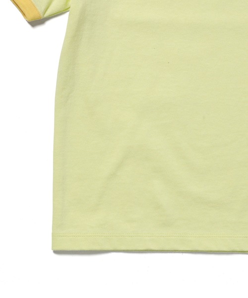 Bonjour Girl（ボンジュールガール）の「【Bonjour Girl/ボンジュールガール】 AUREVOIR　リンガーＴシャツ（Tシャツ/カットソー・レディース・ラベンダー/グリーン/イエロー・FREE）」の15枚目の写真