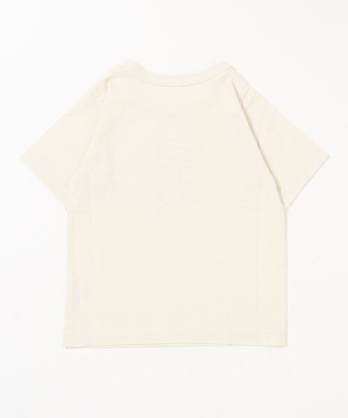 b・ROOM（ビールーム）の「【プチプラ】アソートグラフィック半袖Tシャツ（Tシャツ/カットソー・キッズ・ライトカーキ/マルチ/サックスブルー/アイボリー/キャメル/ブルーグレー/カーキ/グレー・110cm/130cm/150cm/100cm/120cm/140cm）」の9枚目の写真