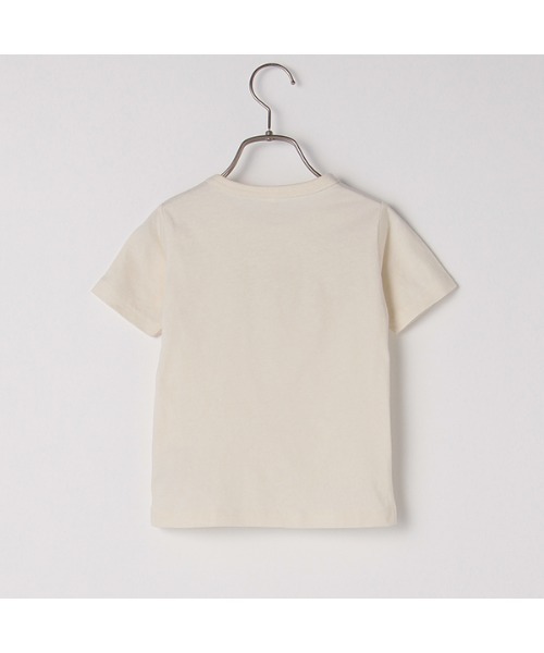 b・ROOM（ビールーム）の「【プチプラ】アソートグラフィック半袖Tシャツ（Tシャツ/カットソー・キッズ・ライトカーキ/マルチ/サックスブルー/アイボリー/キャメル/ブルーグレー/カーキ/グレー・110cm/130cm/150cm/100cm/120cm/140cm）」の14枚目の写真