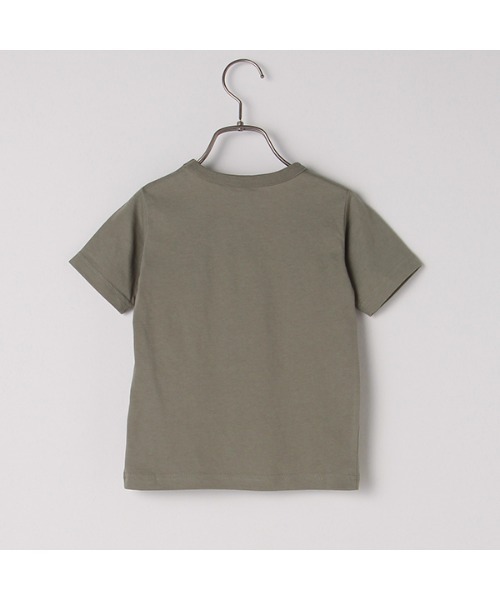 b・ROOM（ビールーム）の「【プチプラ】アソートグラフィック半袖Tシャツ（Tシャツ/カットソー・キッズ・ライトカーキ/マルチ/サックスブルー/アイボリー/キャメル/ブルーグレー/カーキ/グレー・110cm/130cm/150cm/100cm/120cm/140cm）」の16枚目の写真