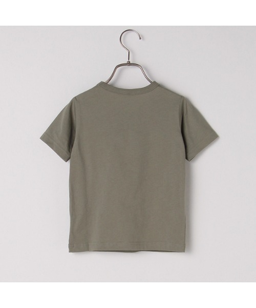 b・ROOM（ビールーム）の「【プチプラ】アソートグラフィック半袖Tシャツ（Tシャツ/カットソー・キッズ・ライトカーキ/マルチ/サックスブルー/アイボリー/キャメル/ブルーグレー/カーキ/グレー・110cm/130cm/150cm/100cm/120cm/140cm）」の17枚目の写真