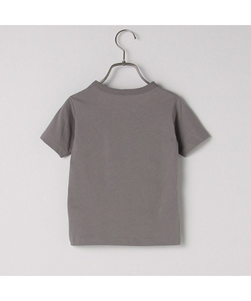 b・ROOM（ビールーム）の「【プチプラ】アソートグラフィック半袖Tシャツ（Tシャツ/カットソー・キッズ・ライトカーキ/マルチ/サックスブルー/アイボリー/キャメル/ブルーグレー/カーキ/グレー・110cm/130cm/150cm/100cm/120cm/140cm）」の19枚目の写真