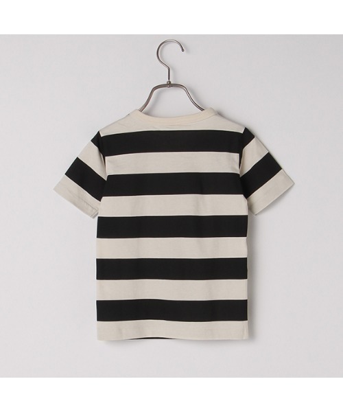 b・ROOM（ビールーム）の「【プチプラ】アソートグラフィック半袖Tシャツ（Tシャツ/カットソー・キッズ・ライトカーキ/マルチ/サックスブルー/アイボリー/キャメル/ブルーグレー/カーキ/グレー・110cm/130cm/150cm/100cm/120cm/140cm）」の20枚目の写真