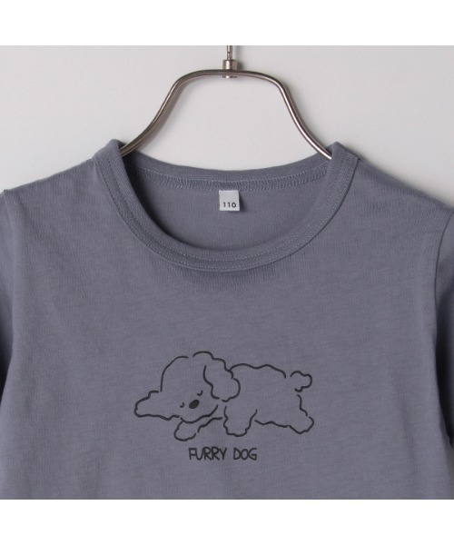 b・ROOM（ビールーム）の「【プチプラ】アソートグラフィック半袖Tシャツ（Tシャツ/カットソー・キッズ・ライトカーキ/マルチ/サックスブルー/アイボリー/キャメル/ブルーグレー/カーキ/グレー・110cm/130cm/150cm/100cm/120cm/140cm）」の22枚目の写真