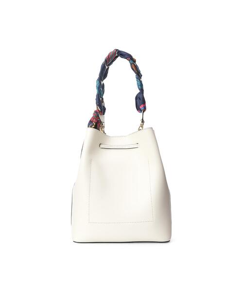 ローレンラルフローレン　プリントスカーフ Debby ドローストリング バッグ LAUREN RALPH LAUREN（ローレン ラルフ ローレン）の「プリント