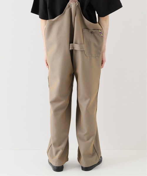 is-ness（イズネス）の「【IS-NESS / イズネス】 CHAMBRAY ALL IN ONE（サロペット/オーバーオール・メンズ・ベージュ/ブラック・FREE）」の16枚目の写真