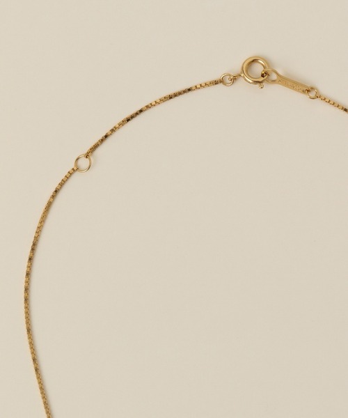 PAS TIERRA（パティエラ）の「-Lien- レクタングルコインネックレス（ネックレス・レディース・イエローゴールド・FREE）」の7枚目の写真