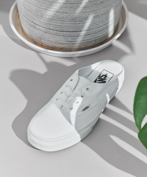 VANS★AUTHENTIC MULE★ミュール★兼用★TRUE WHITE 楽天市場】VANS バンズ スニーカー AUTHENTIC MULE TRUE WHITE