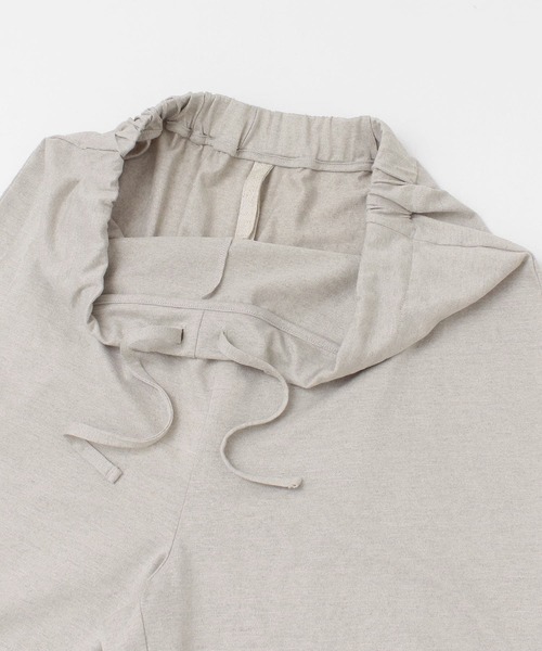 siiwa（シーワ）の「siiwa　リネンエステルイージーパンツ（その他パンツ・レディース・ネイビー/ナチュラル・ONE）」の5枚目の写真