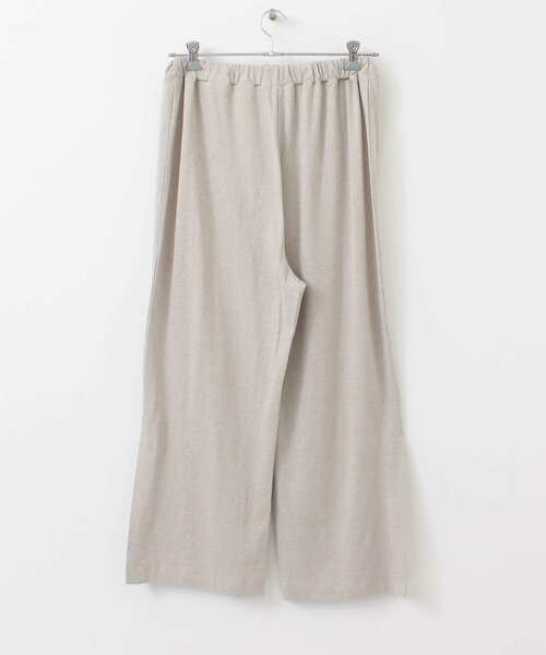 siiwa（シーワ）の「siiwa　リネンエステルイージーパンツ（その他パンツ・レディース・ネイビー/ナチュラル・ONE）」の7枚目の写真