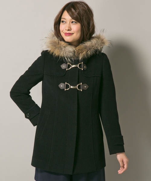 Any Sis エニィスィス の アンゴラドビーダッフル コート ダッフルコート Wear