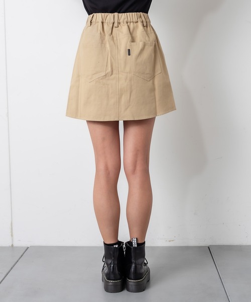 RASVOA（ラスボア）の「ファイヤーバックルミニスカート（スカート・レディース・ブラック/ベージュ/オフホワイト・FREE）」の17枚目の写真