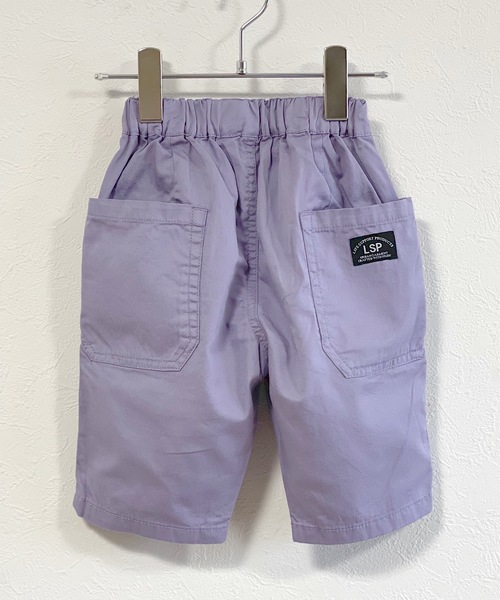 Life Support Products（ライフサポートプロダクツ）の「6分丈タックパンツ（80～150cm）（その他パンツ・キッズ・ブルー系その他/ラベンダー/ライトグリーン/オレンジ/イエロー/カーキ/オフホワイト/ネイビー/ブラック・130/95/140/150/90/100/110/120/80）」の7枚目の写真