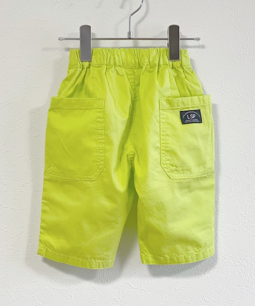 Life Support Products（ライフサポートプロダクツ）の「6分丈タックパンツ（80～150cm）（その他パンツ・キッズ・ブルー系その他/ラベンダー/ライトグリーン/オレンジ/イエロー/カーキ/オフホワイト/ネイビー/ブラック・130/95/140/150/90/100/110/120/80）」の8枚目の写真