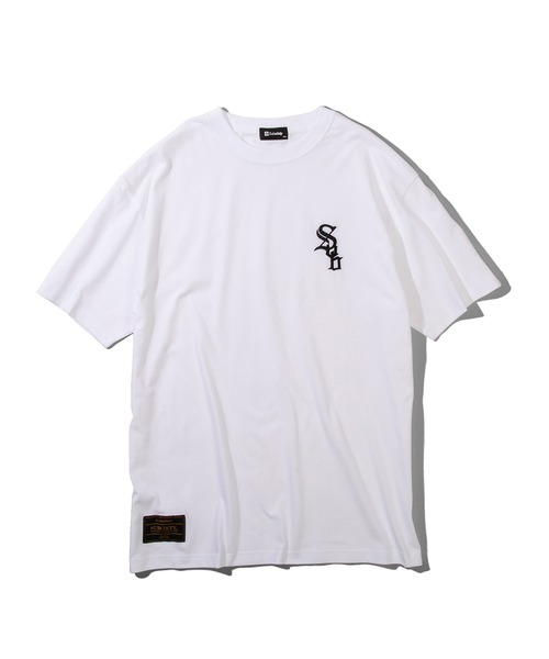 Subciety（サブサエティ）の「CROWD S/S（Tシャツ/カットソー・メンズ・ホワイト×ブルー/ブラック×ブラック/ブラック×イエロー/グレー/パープル系その他/ブラック×ブルー/スミクロ/ブルー/ホワイト/ブラック・SMALL/MEDIUM/LARGE/X-LARGE/XX-LARGE）」の12枚目の写真