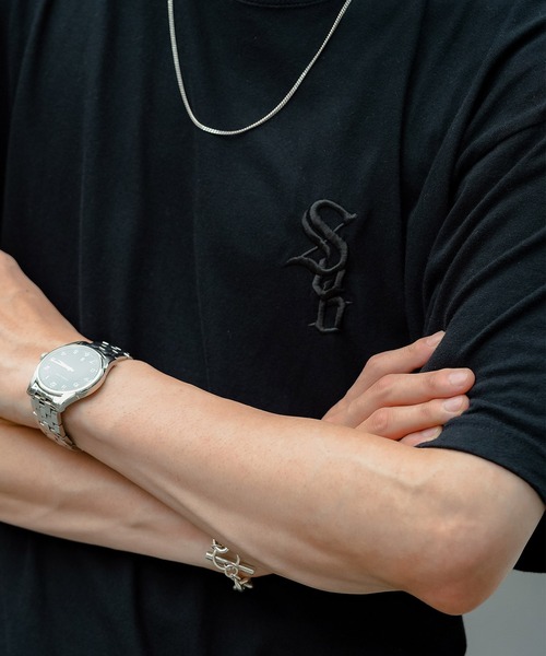 Subciety（サブサエティ）の「CROWD S/S（Tシャツ/カットソー・メンズ・ホワイト×ブルー/ブラック×ブラック/ブラック×イエロー/グレー/パープル系その他/ブラック×ブルー/スミクロ/ブルー/ホワイト/ブラック・SMALL/MEDIUM/LARGE/X-LARGE/XX-LARGE）」の20枚目の写真