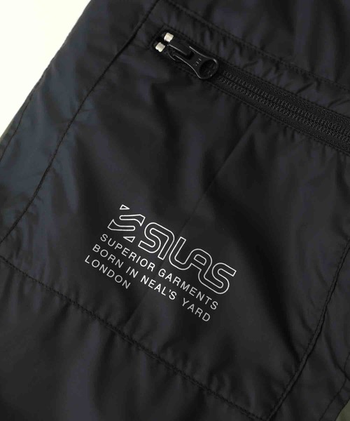 SILAS（サイラス）の「BICOLOR ZIP-UP PUFFER JACKET（ダウンジャケット/コート・メンズ・ベージュ/オリーブ・X-LARGE/MEDIUM/LARGE）」の9枚目の写真