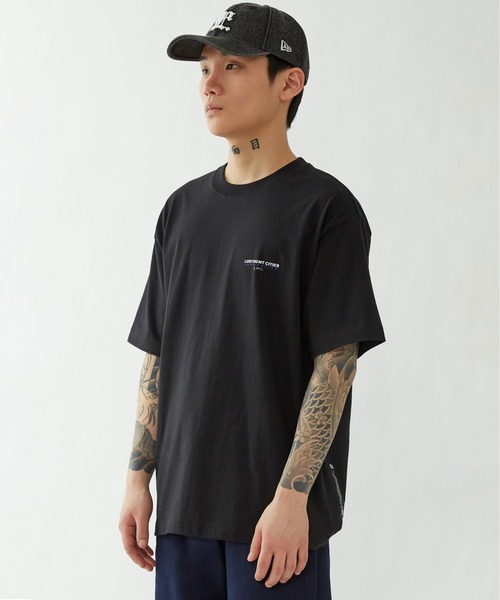 LMCの「【LMC】INSPIRATION TEE / エルエムシー インスピレーション ロゴ Tシャツ(Tシャツ/カットソー・メンズ・ブラック/ブルーグレー・SMALL/X-LARGE/MEDIUM/LARGE)」の4枚目の写真