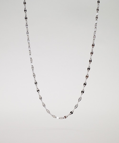 ISOLATION（アイソレーション）の「【ISOLATION / アイソレーション】SV925 Petal chain Necklace / ペタルチェーン ネックレス（ネックレス・レディース・シルバー・40cm）」の6枚目の写真