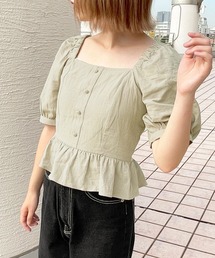 ペプラムトップス【ZOZOTOWN限定アイテム】
