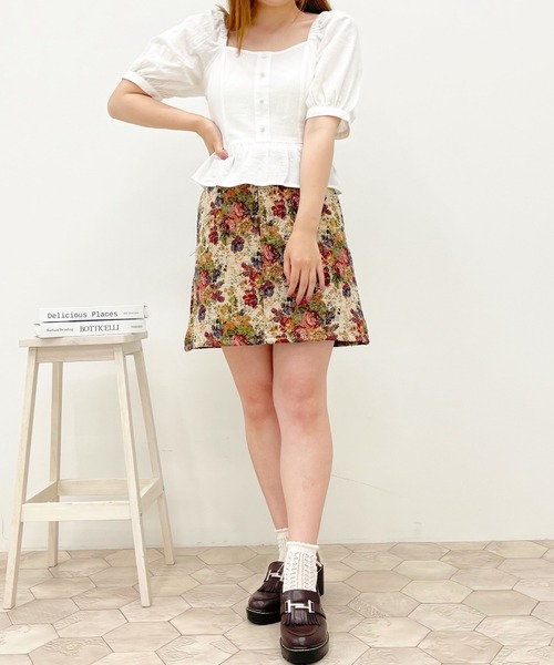 apres jour（アプレジュール）の「ペプラムトップス【ZOZOTOWN限定アイテム】（シャツ/ブラウス・レディース・オフホワイト/ライトベージュ/ミント・X-LARGE/フリー）」の10枚目の写真