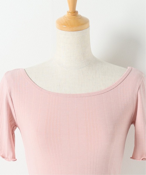 Charles Chaton（シャルルシャトン）の「バックレースアップカットソー（Tシャツ/カットソー・レディース・ピンク/ブラック・FREE）」の14枚目の写真