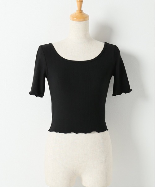 Charles Chaton（シャルルシャトン）の「バックレースアップカットソー（Tシャツ/カットソー・レディース・ピンク/ブラック・FREE）」の13枚目の写真