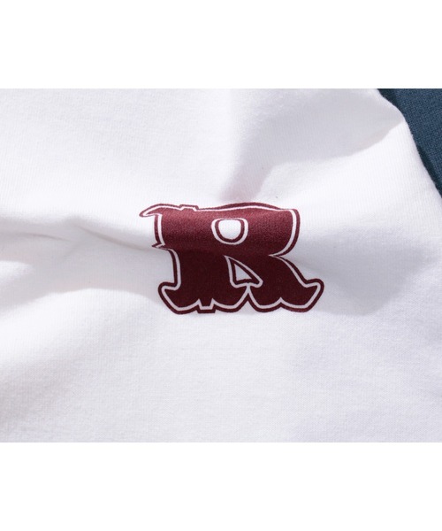 ROTAR(ローター)の「Base Ball LOGO BB Tee ベースボール ロゴ 七分袖(Tシャツ/カットソー・メンズ・ホワイト×ブルー/スミクロ/グレー系その他・SMALL/MEDIUM/LARGE/X-LARGE)」の14枚目の写真