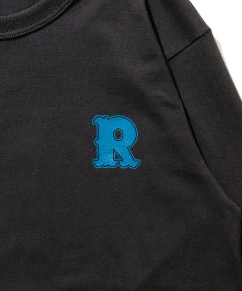 ROTAR(ローター)の「Base Ball LOGO BB Tee ベースボール ロゴ 七分袖(Tシャツ/カットソー・メンズ・ホワイト×ブルー/スミクロ/グレー系その他・SMALL/MEDIUM/LARGE/X-LARGE)」の16枚目の写真