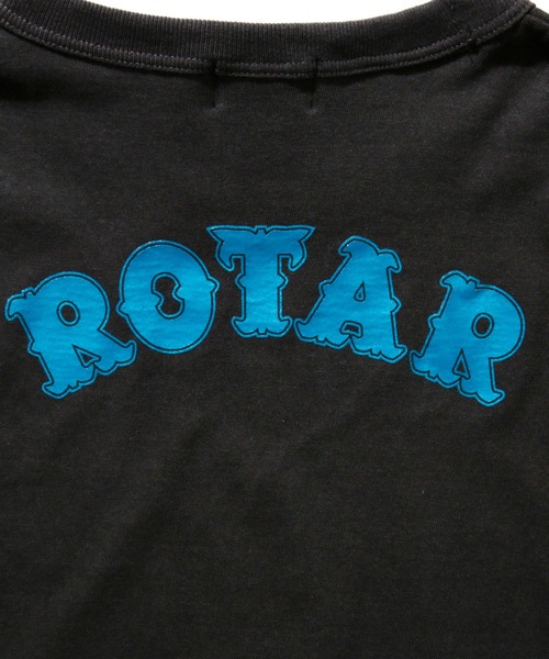 ROTAR(ローター)の「Base Ball LOGO BB Tee ベースボール ロゴ 七分袖(Tシャツ/カットソー・メンズ・ホワイト×ブルー/スミクロ/グレー系その他・SMALL/MEDIUM/LARGE/X-LARGE)」の15枚目の写真