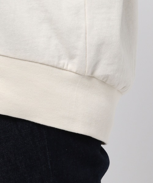 GLOBAL WORK(グローバルワーク)の「カレッジロゴプリントノースーブ/954806(Tシャツ/カットソー・レディース・チャコールグレー/アイボリー・FREE)」の6枚目の写真