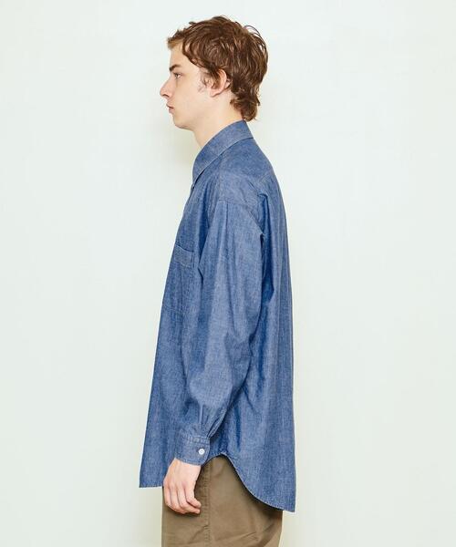 UNITED ARROWS & SONS(ユナイテッドアローズアンドサンズ)の「<UNITED ARROWS & SONS> ESSENTIAL CHAMB SHIRT/シャツ†(シャツ/ブラウス・メンズ・レッド/ネイビー/ブラック・S/L/XL/M)」の12枚目の写真