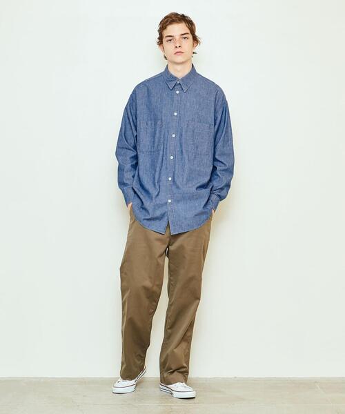 UNITED ARROWS & SONS(ユナイテッドアローズアンドサンズ)の「<UNITED ARROWS & SONS> ESSENTIAL CHAMB SHIRT/シャツ†(シャツ/ブラウス・メンズ・レッド/ネイビー/ブラック・S/L/XL/M)」の15枚目の写真