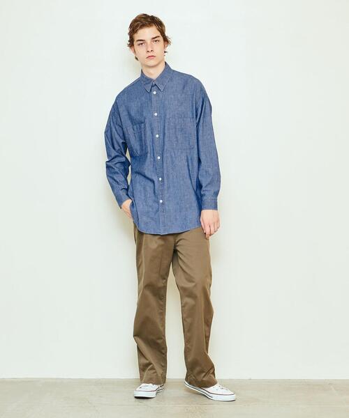 UNITED ARROWS & SONS(ユナイテッドアローズアンドサンズ)の「<UNITED ARROWS & SONS> ESSENTIAL CHAMB SHIRT/シャツ†(シャツ/ブラウス・メンズ・レッド/ネイビー/ブラック・S/L/XL/M)」の16枚目の写真