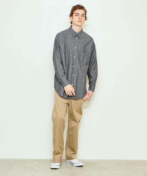 UNITED ARROWS & SONS(ユナイテッドアローズアンドサンズ)の「<UNITED ARROWS & SONS> ESSENTIAL CHAMB SHIRT/シャツ†(シャツ/ブラウス・メンズ・レッド/ネイビー/ブラック・S/L/XL/M)」の8枚目の写真