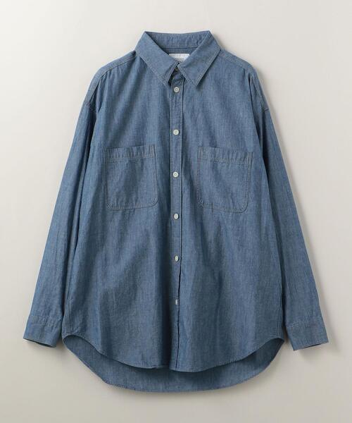 UNITED ARROWS & SONS(ユナイテッドアローズアンドサンズ)の「<UNITED ARROWS & SONS> ESSENTIAL CHAMB SHIRT/シャツ†(シャツ/ブラウス・メンズ・レッド/ネイビー/ブラック・S/L/XL/M)」の4枚目の写真