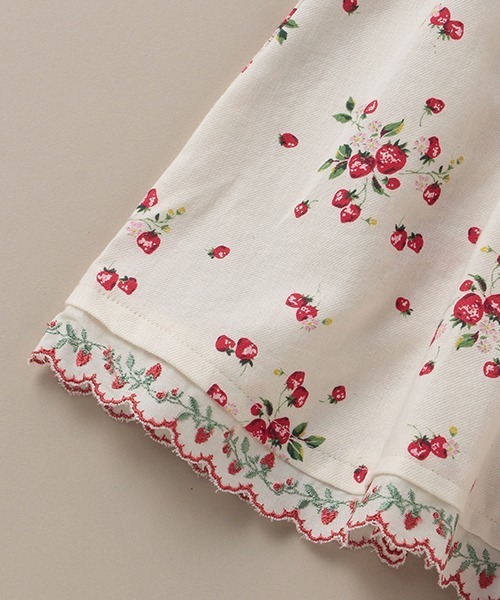 sense of wonder（センスオブワンダー）の「野イチゴフリルチュニック【日本製】（チュニック・キッズ・キナリ・80ｃｍ/90cm/100cm/120cm/110cm）」の6枚目の写真