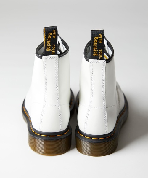 Dr. Martens（ドクターマーチン）の「【Dr.Martens /ドクターマーチン】1460 8ホールブーツ/8-EYE BOOT（ブーツ・レディース・オフホワイト/ブラック×ホワイト/イエロー・5/4/6）」の12枚目の写真