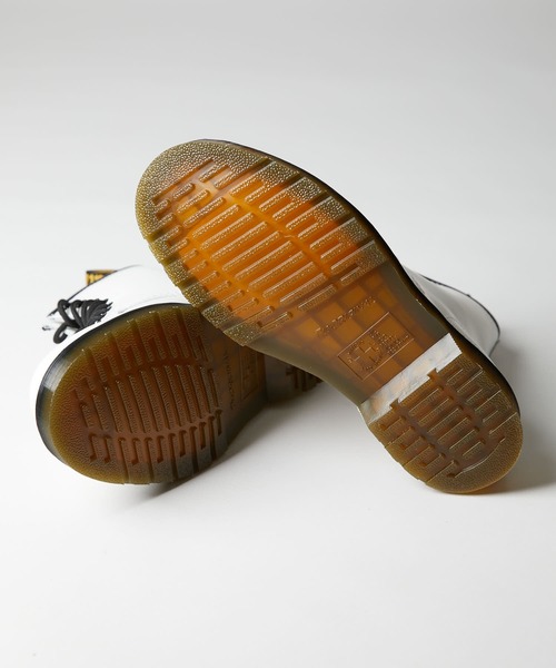 Dr. Martens（ドクターマーチン）の「【Dr.Martens /ドクターマーチン】1460 8ホールブーツ/8-EYE BOOT（ブーツ・レディース・オフホワイト/ブラック×ホワイト/イエロー・5/4/6）」の22枚目の写真