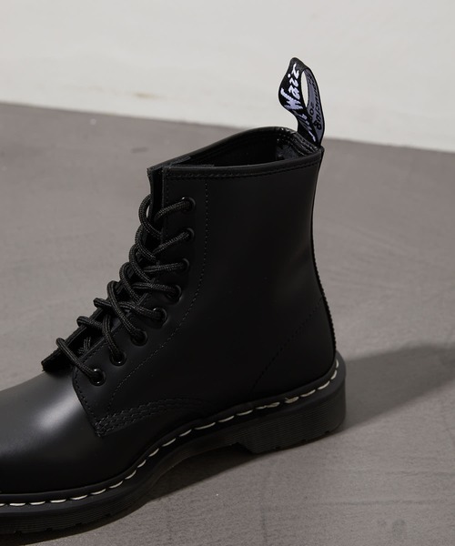 Dr. Martens（ドクターマーチン）の「【Dr.Martens /ドクターマーチン】1460 8ホールブーツ/8-EYE BOOT（ブーツ・レディース・オフホワイト/ブラック×ホワイト/イエロー・5/4/6）」の7枚目の写真